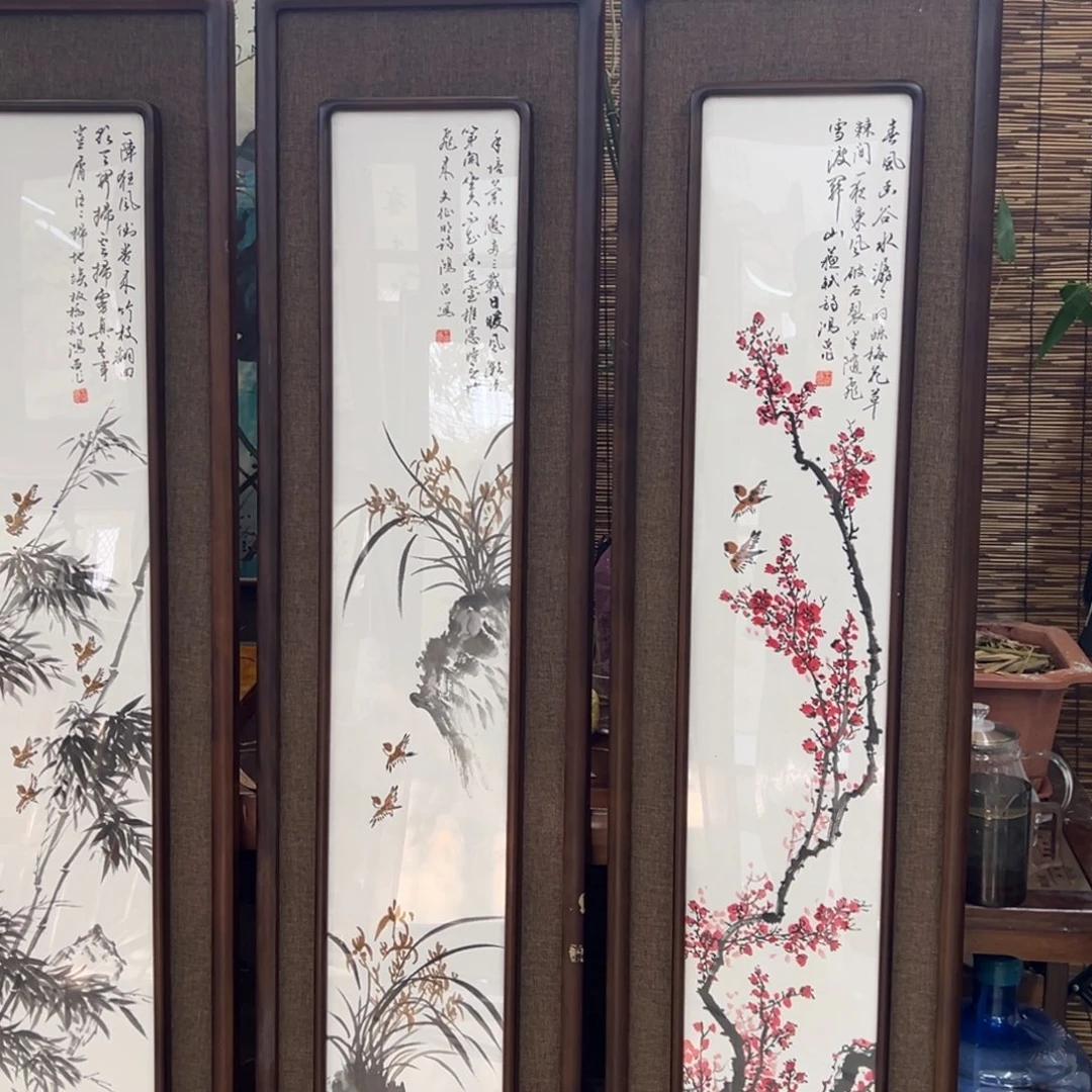 用***8国画亲笔手绘作品