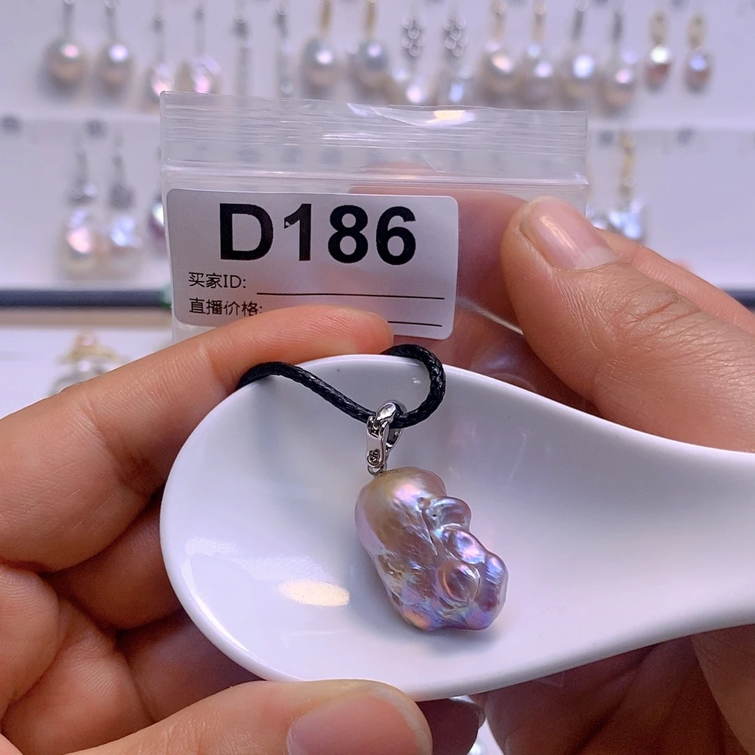 淡水珍珠颈饰银S925镶嵌