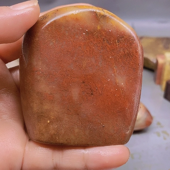 杰***秋寿山石印石天然原石