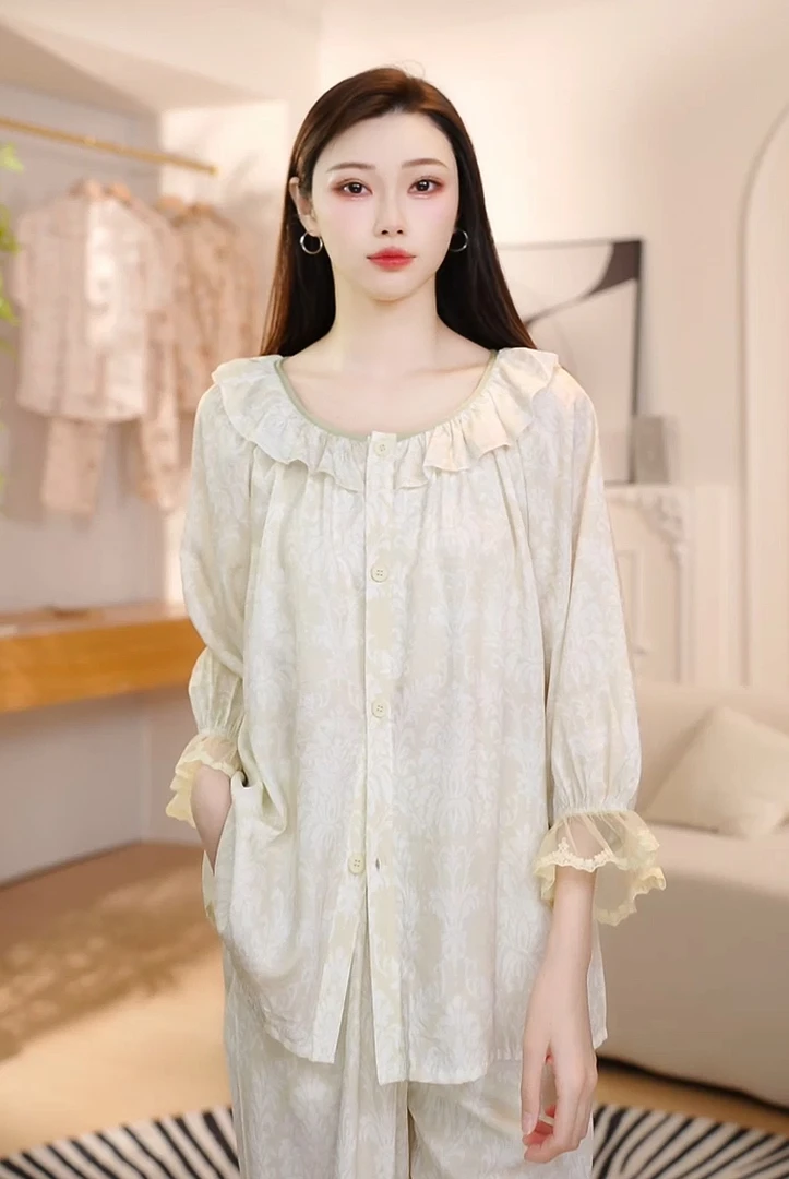 【cc专属】2025春款家居服套装85YY-8518