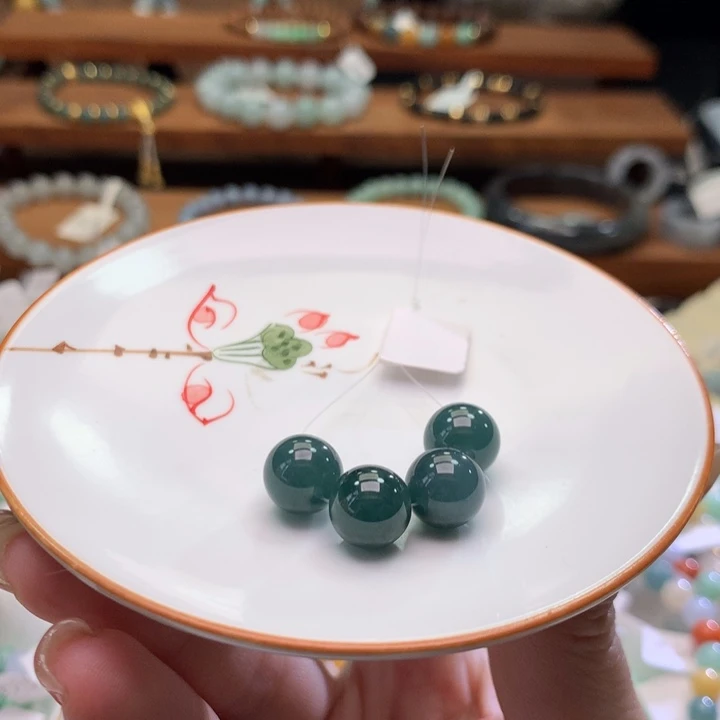 翡翠未镶嵌手链翡翠d15卡10