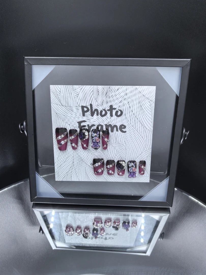 安夏 妙芷 长梯 纯手工穿戴甲10片小众款