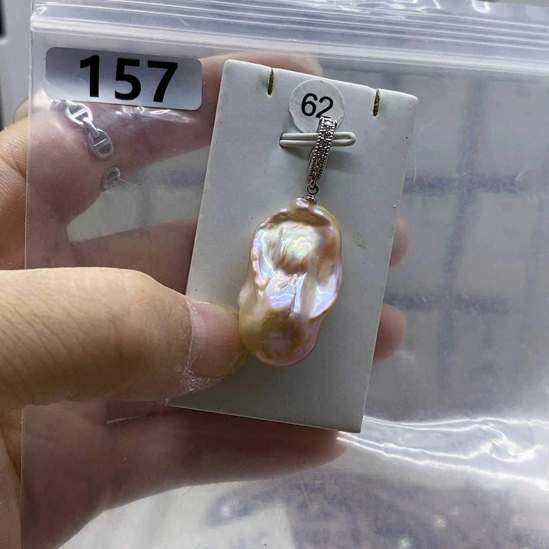 颈饰合金淡水珍珠
