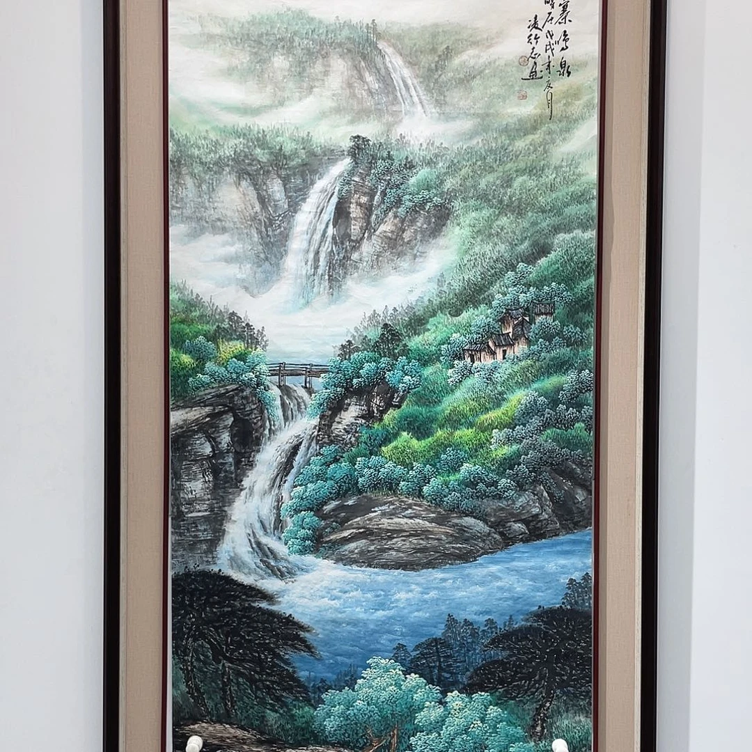 国画凌行志老师手绘作品