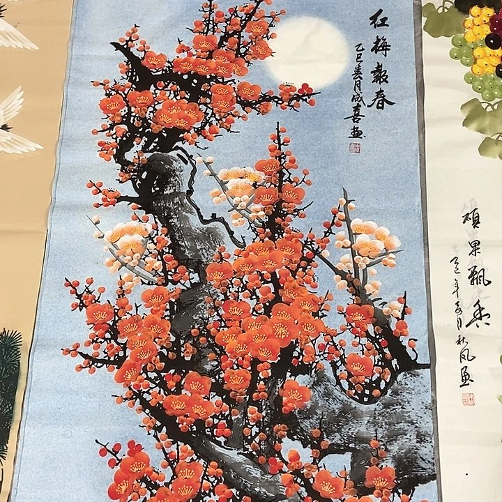 小周画廊的直播间