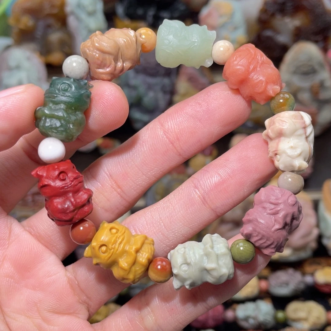 石英质玉未镶嵌手串