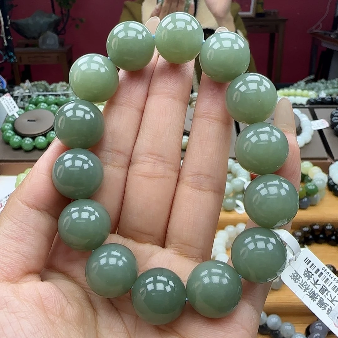 和田玉未镶嵌手串