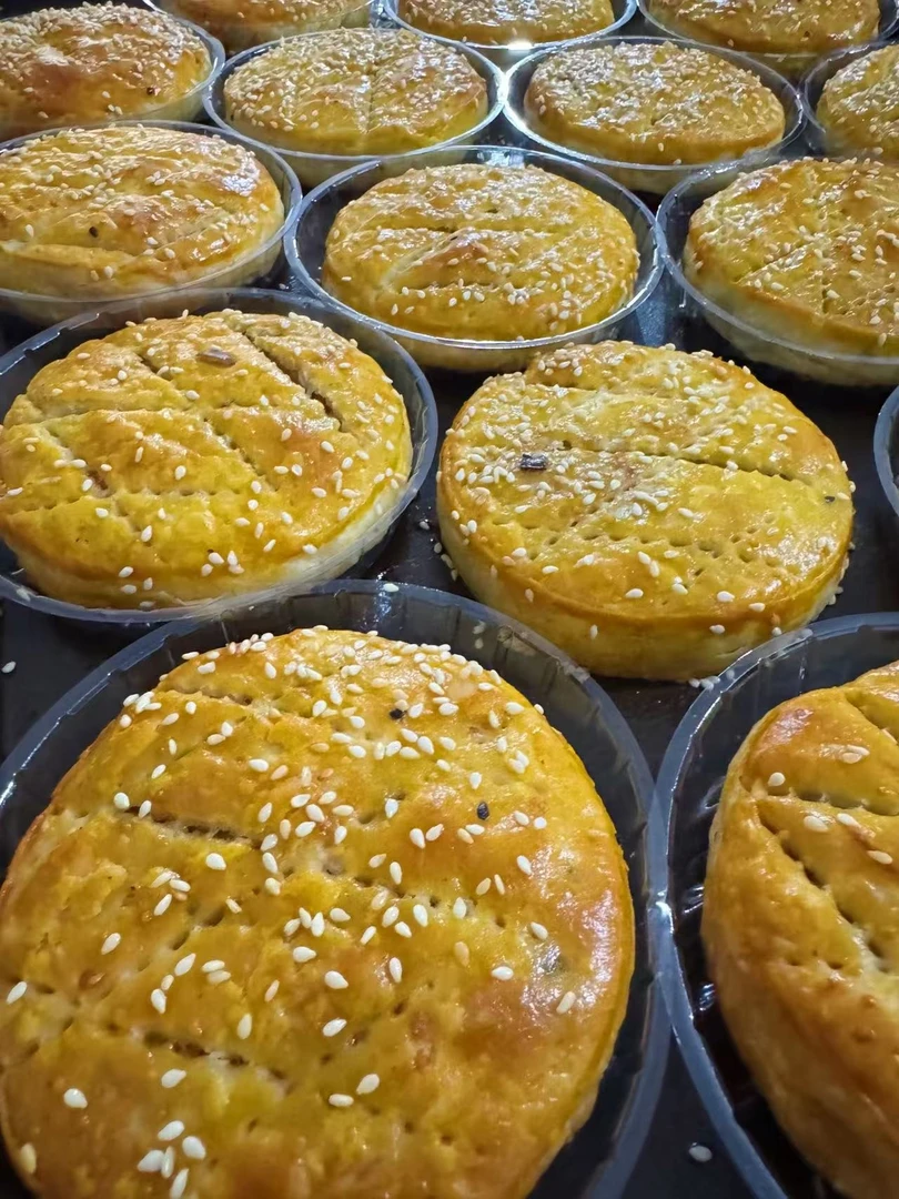 赣南客家葱油饼休闲食品