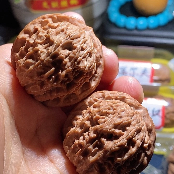 【闪购商品】吊坠文玩核桃一**蟆蓟县元宝