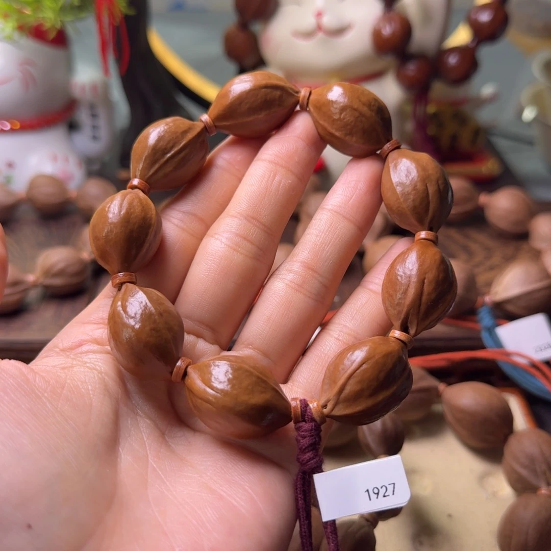 橄榄核手串/手链没***牛梅林铁核1927