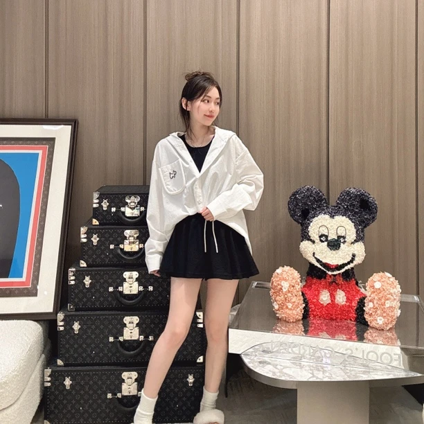 （直播）BETTER JOELAY -【呆呆狗狗】连帽衬衫时尚潮流休闲风Z4366