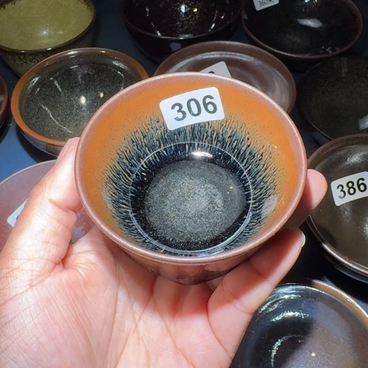 小雨茶盏手工柴烧