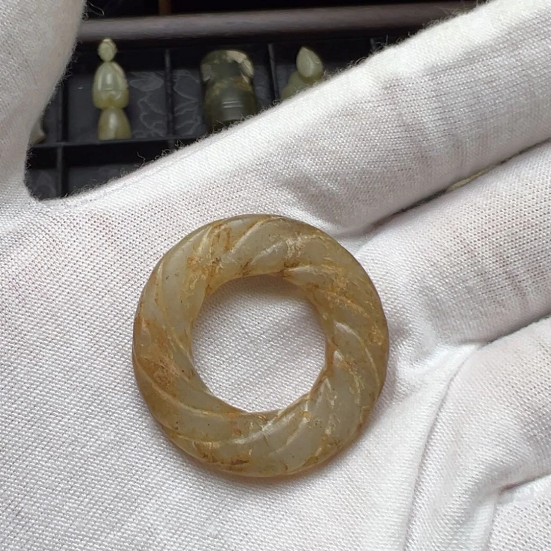 未镶嵌手链和田玉（糖玉）C*7