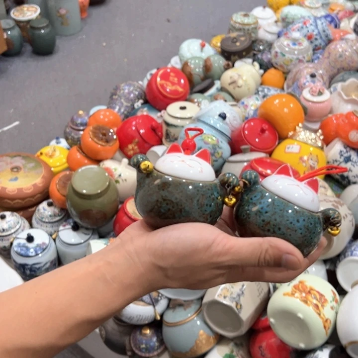 瑕疵福利品陶瓷茶叶罐