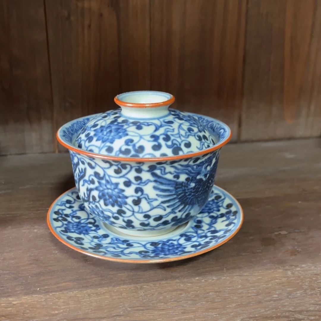 柴烧手工手绘陶瓷