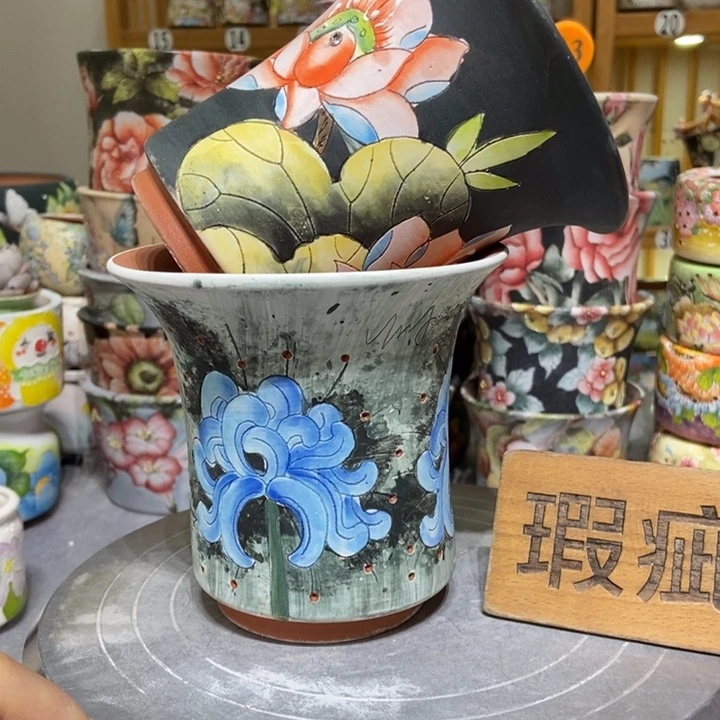 景德镇艺术手绘作品