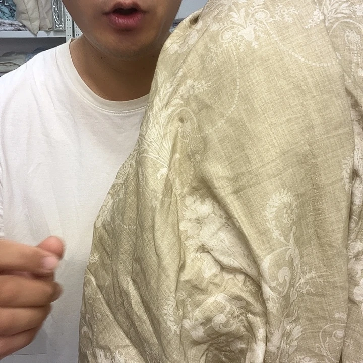 棉纯棉高货孤品面料6.7