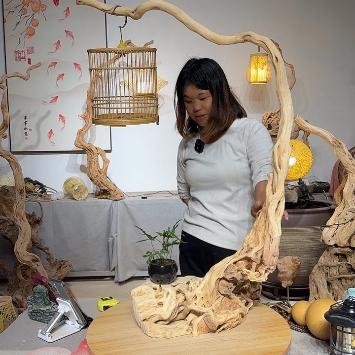 锦***程杜鹃根艺术中心根