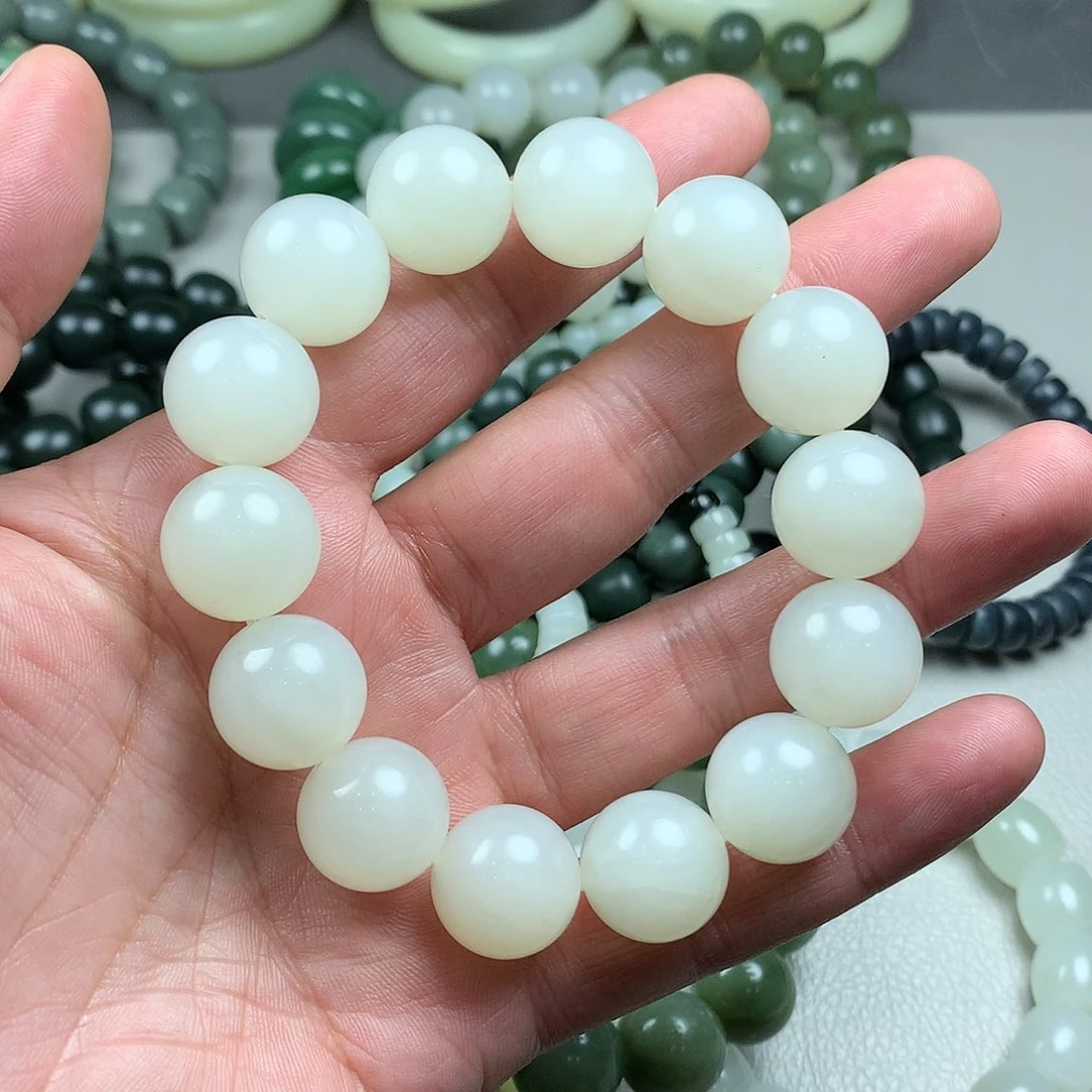 和田玉手链未镶嵌