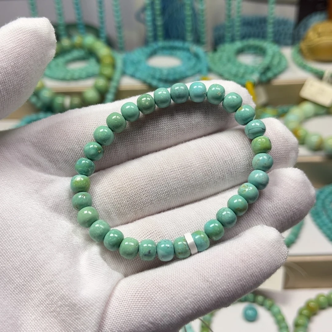 绿松石未镶嵌手链