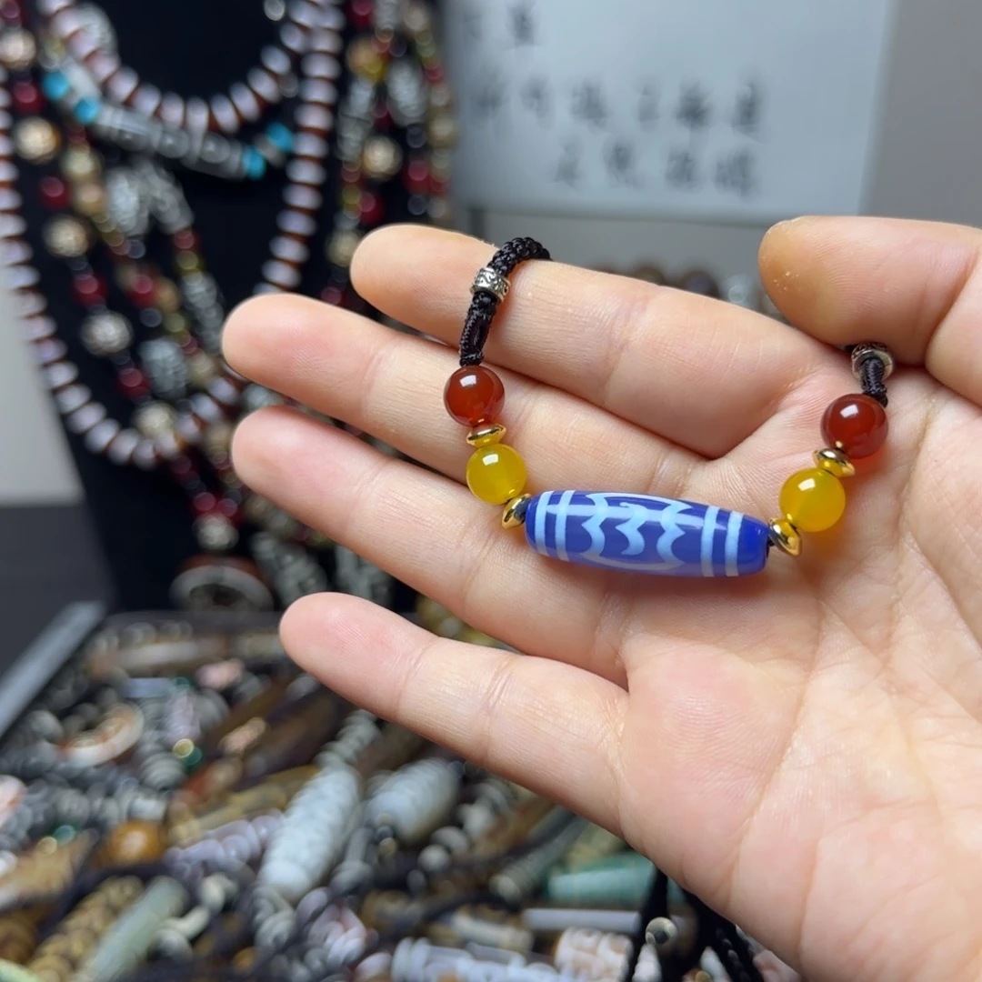 玛瑙/玉髓合金颈饰