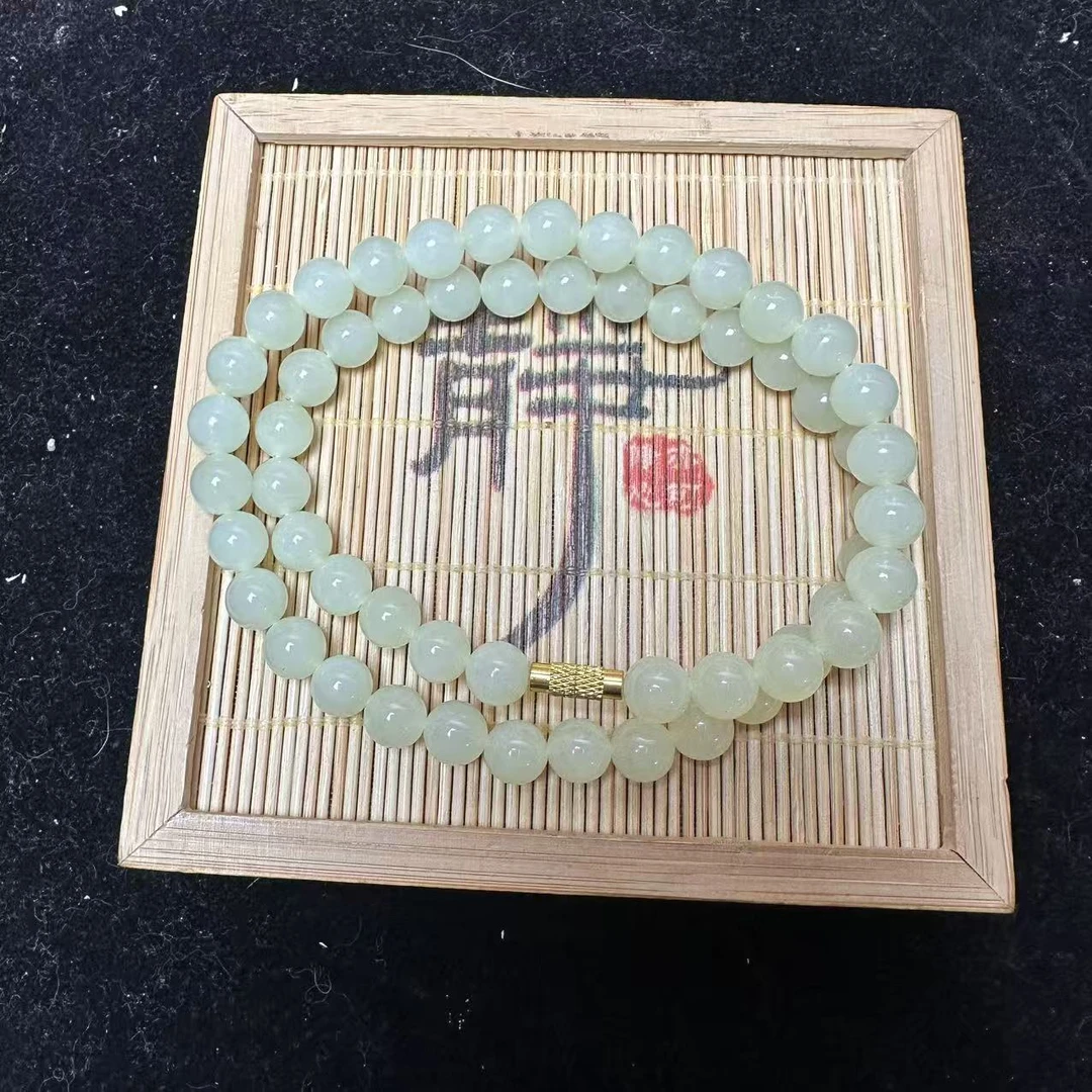 和田玉黄口项链卡8（0000）