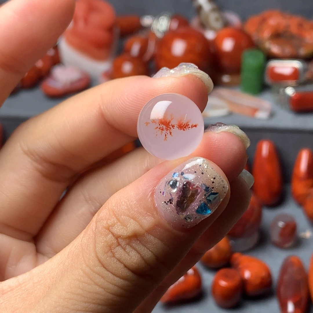 关***木南红玛瑙未镶嵌配饰