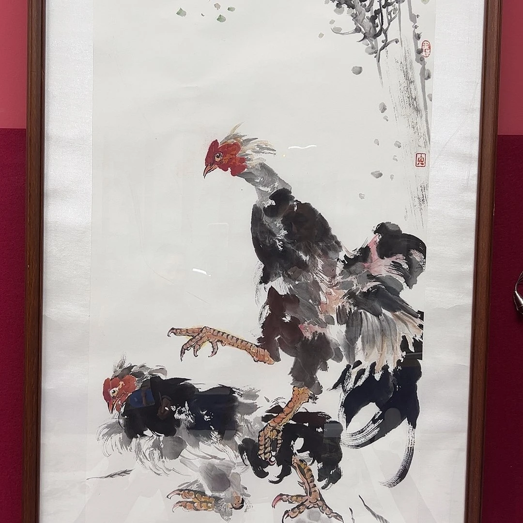 厦***店国画李川浦画家作品