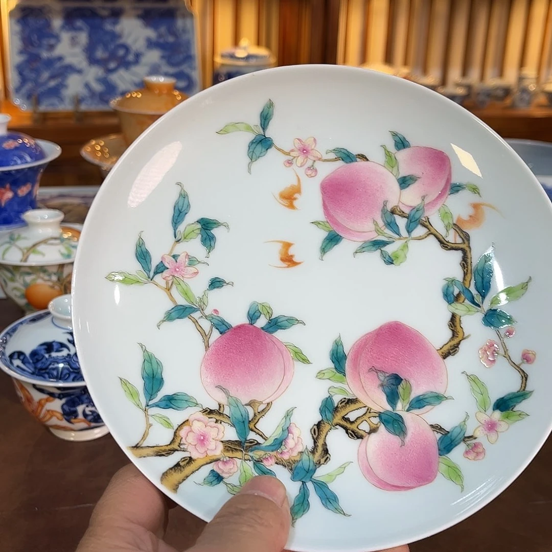 錡镇堂手工手绘壶承