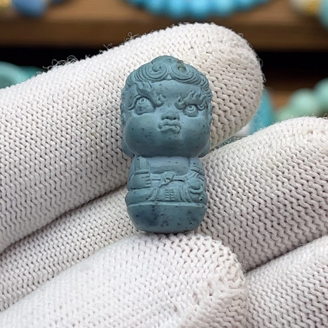 18K金镶嵌绿松石珠宝奇石