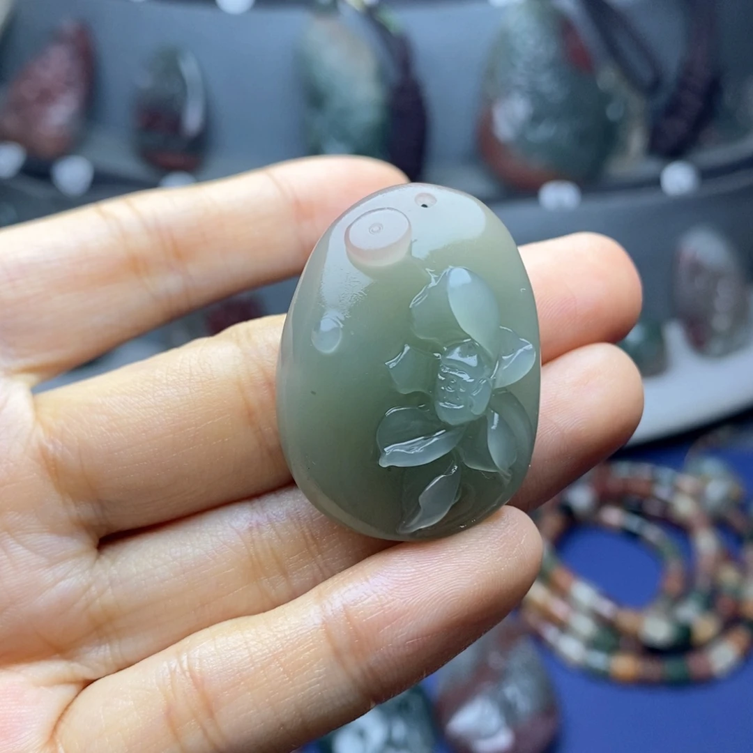 未镶嵌吊坠(不含链)玛瑙/玉髓