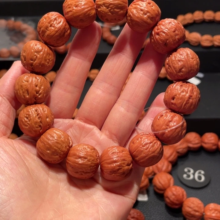 手串文玩核桃小元宝手串1.8
