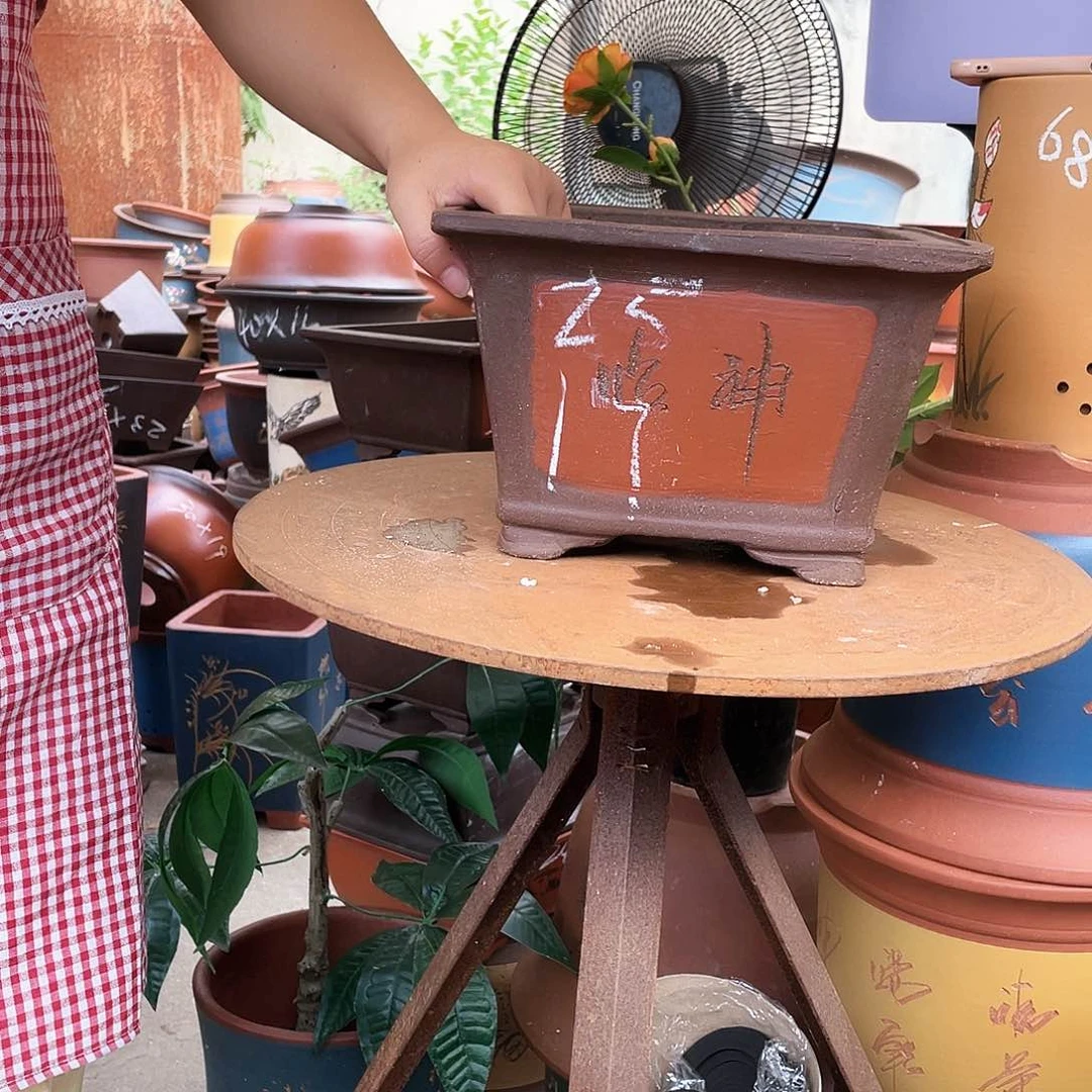 25红四方花盆紫砂花盆紫砂