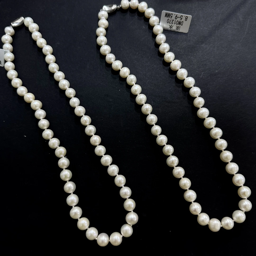 QC4淡水无核珍珠项链8mm+多样性发其一
