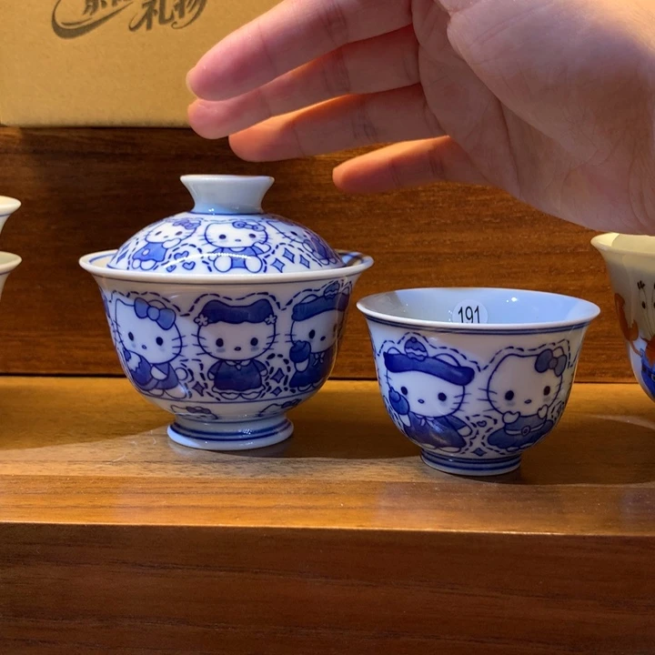 柒**特价Kt两才盖碗184号铃铛杯191号