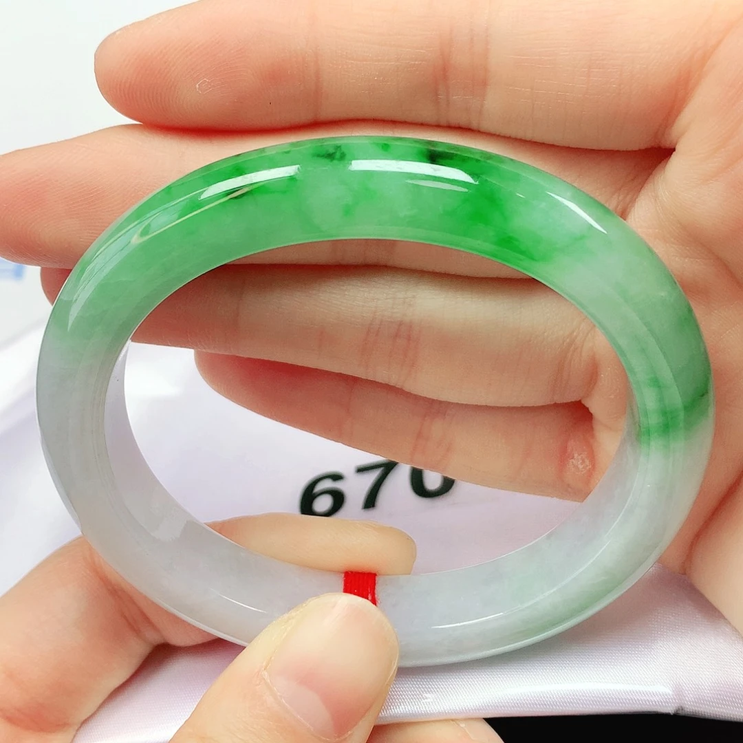 未镶嵌手镯翡翠翡翠手镯55贵妃