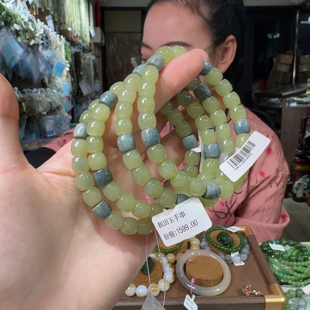 和田玉未镶嵌颈饰拍一发一多样性发货