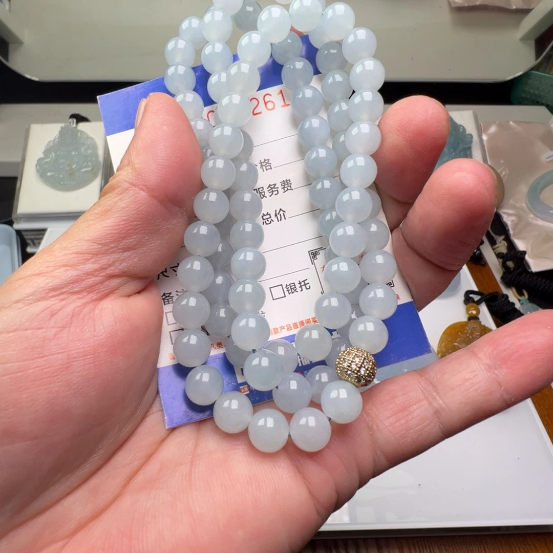 翡翠未镶嵌颈饰缅甸翡翠