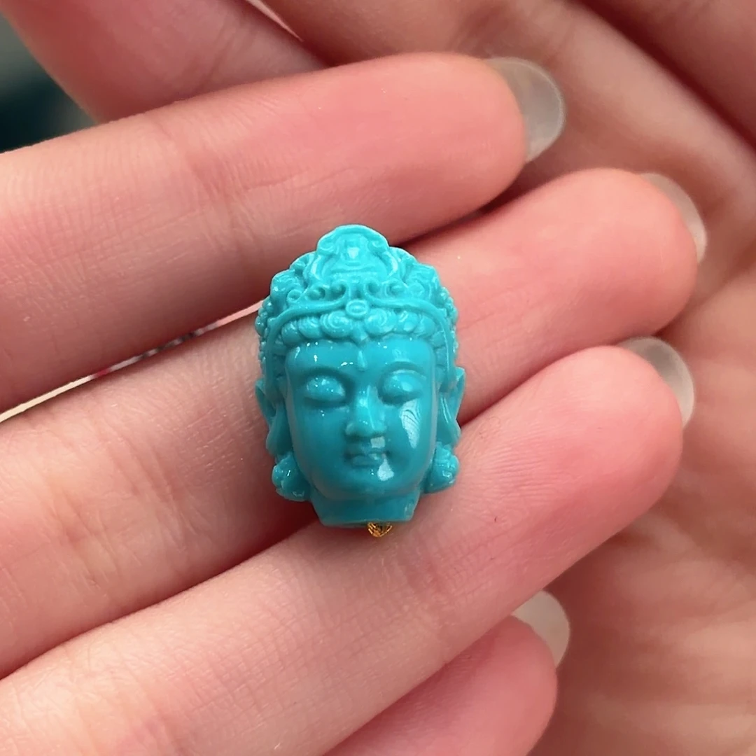 绿松石未镶嵌颈饰