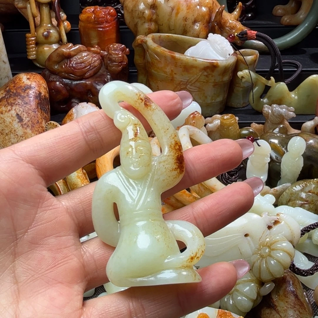 已***置和田玉未镶嵌挂件