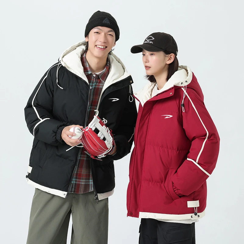 德尔惠25SS新款棉衣冬季防风棉服情侣款加厚保暖大码外套