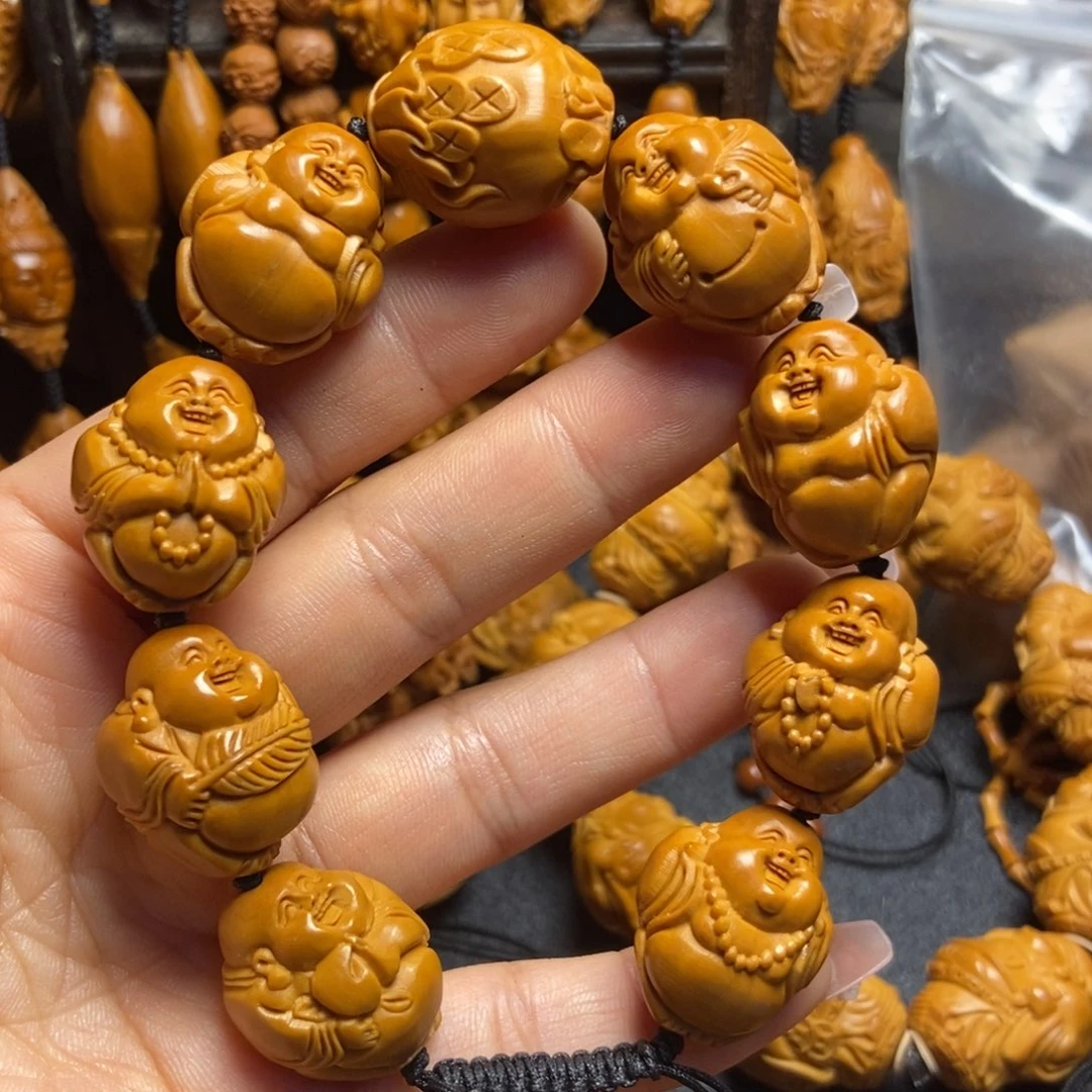 【闪购商品】手串/手链橄榄核八大弥勒