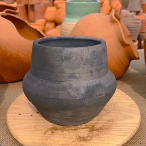 红陶口14高17微瑕