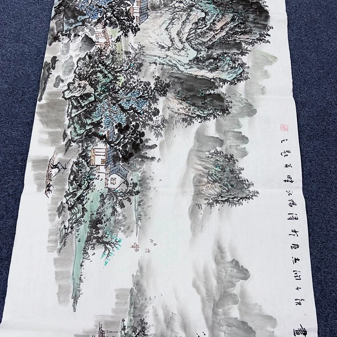 国画事事顺心如意万事如意