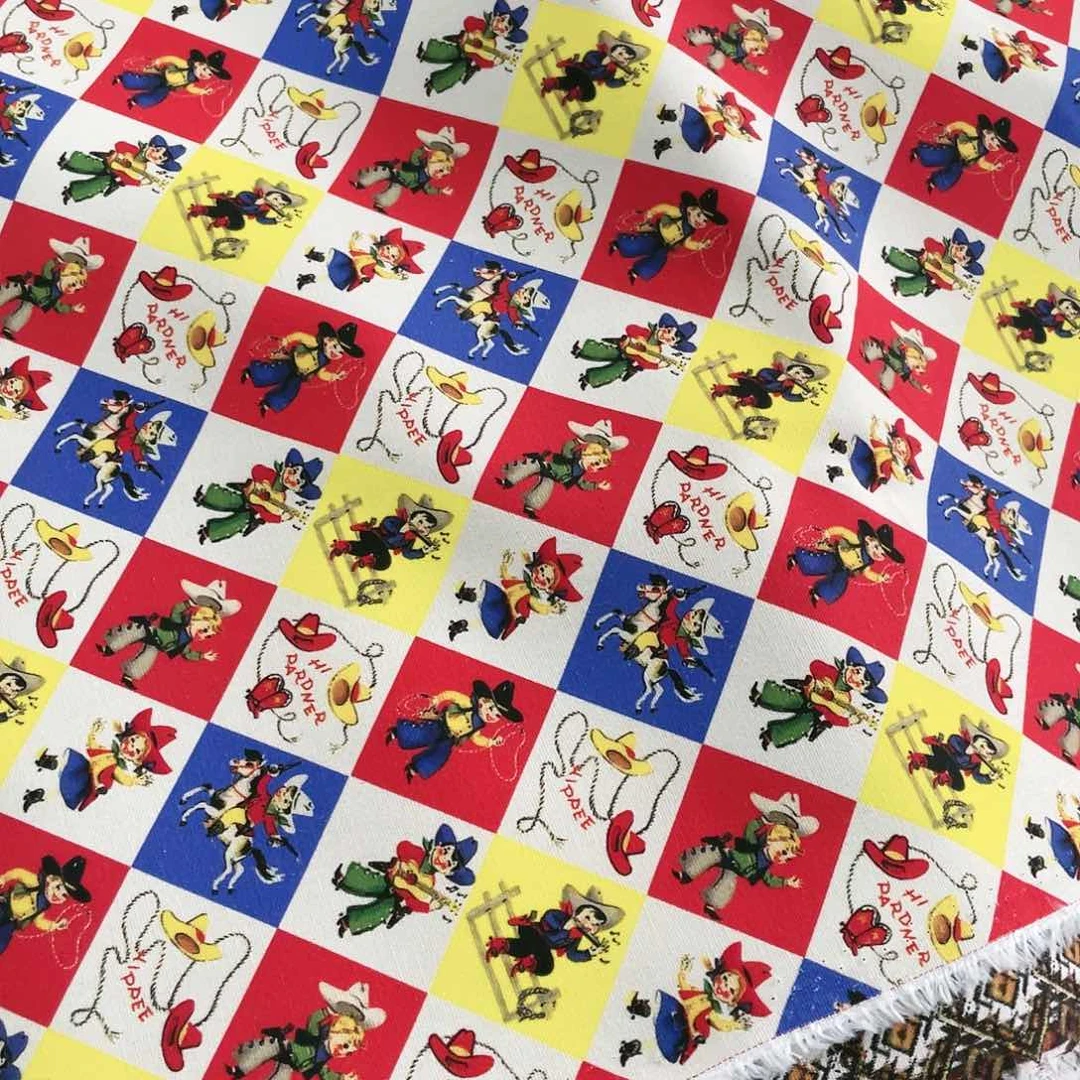 一米价纯棉8安帆布1.5米宽果子布艺地卷