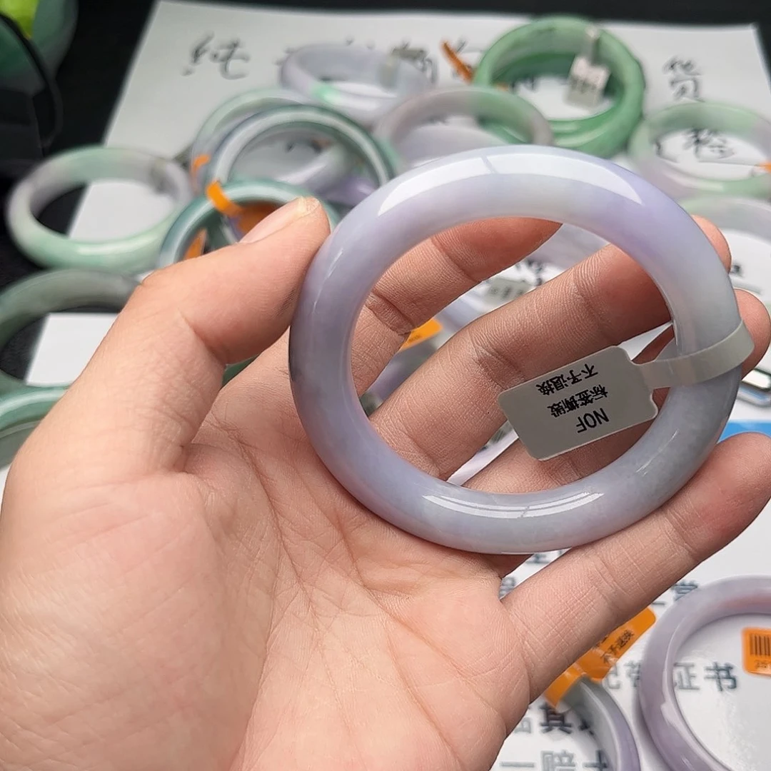 未镶嵌手镯翡翠555657 25