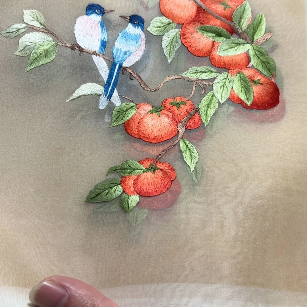 刺绣纯手工制作的一款