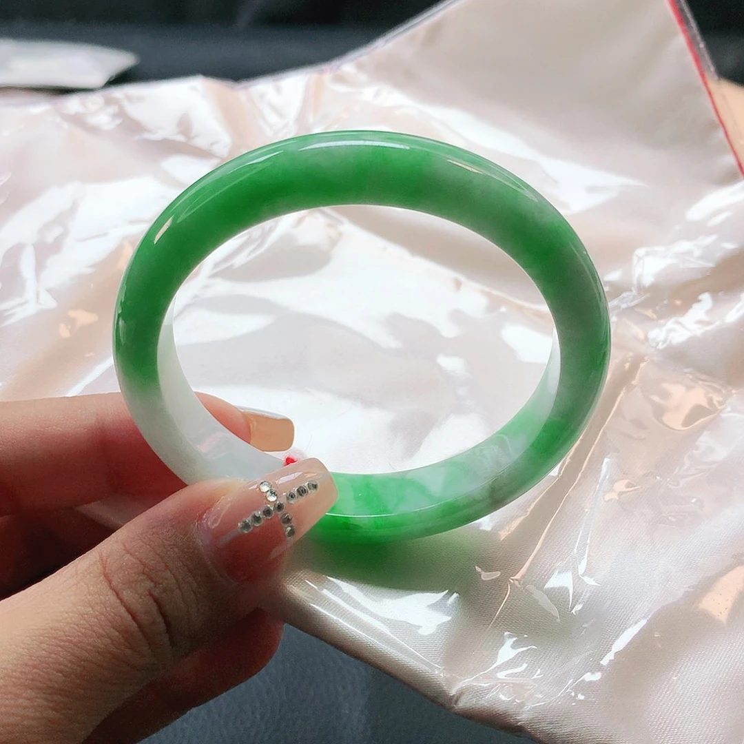 未镶嵌手镯翡翠2643