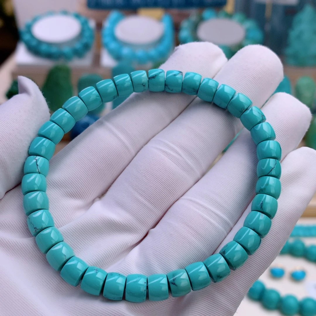 绿松石未镶嵌挂件