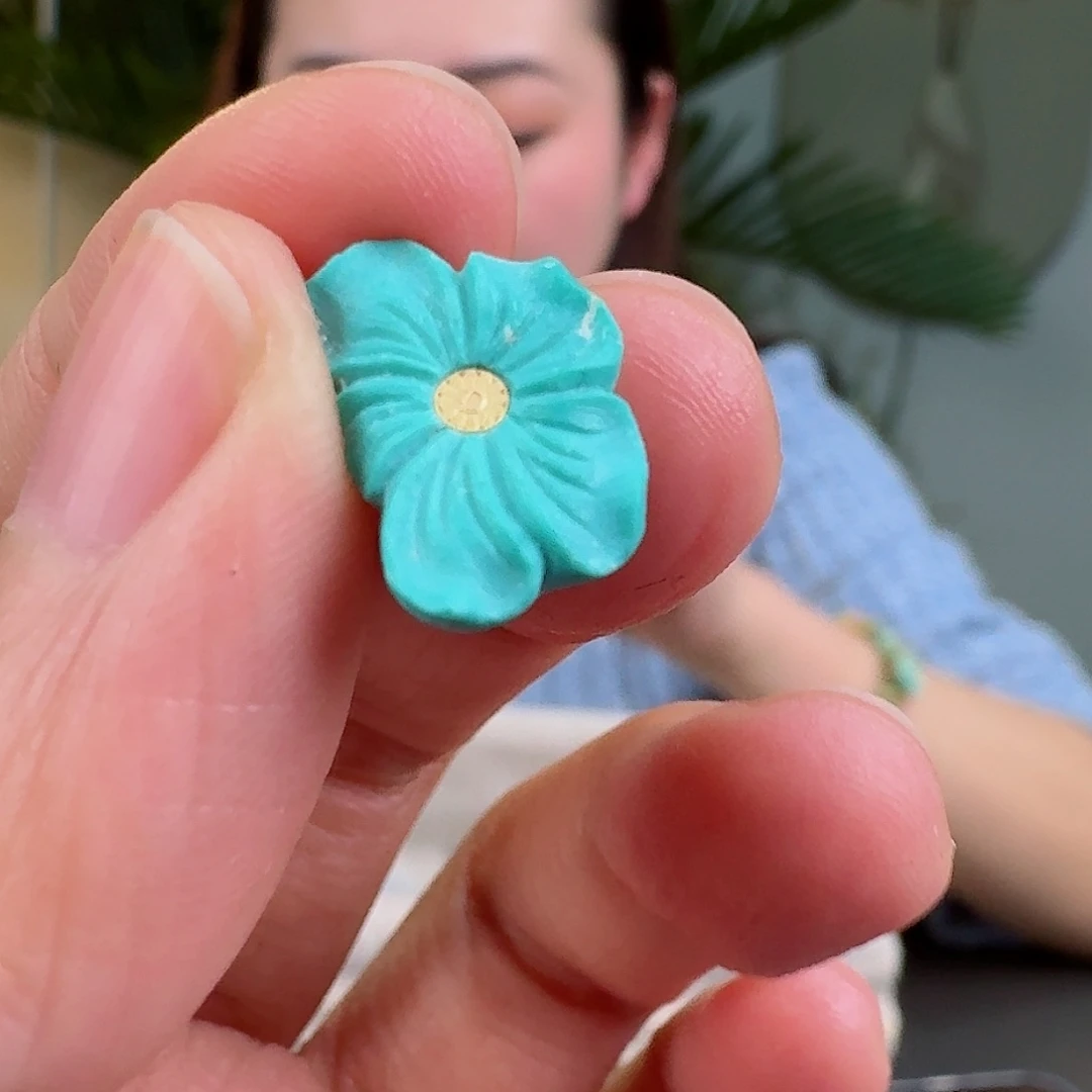 绿松石珠宝奇石未镶嵌